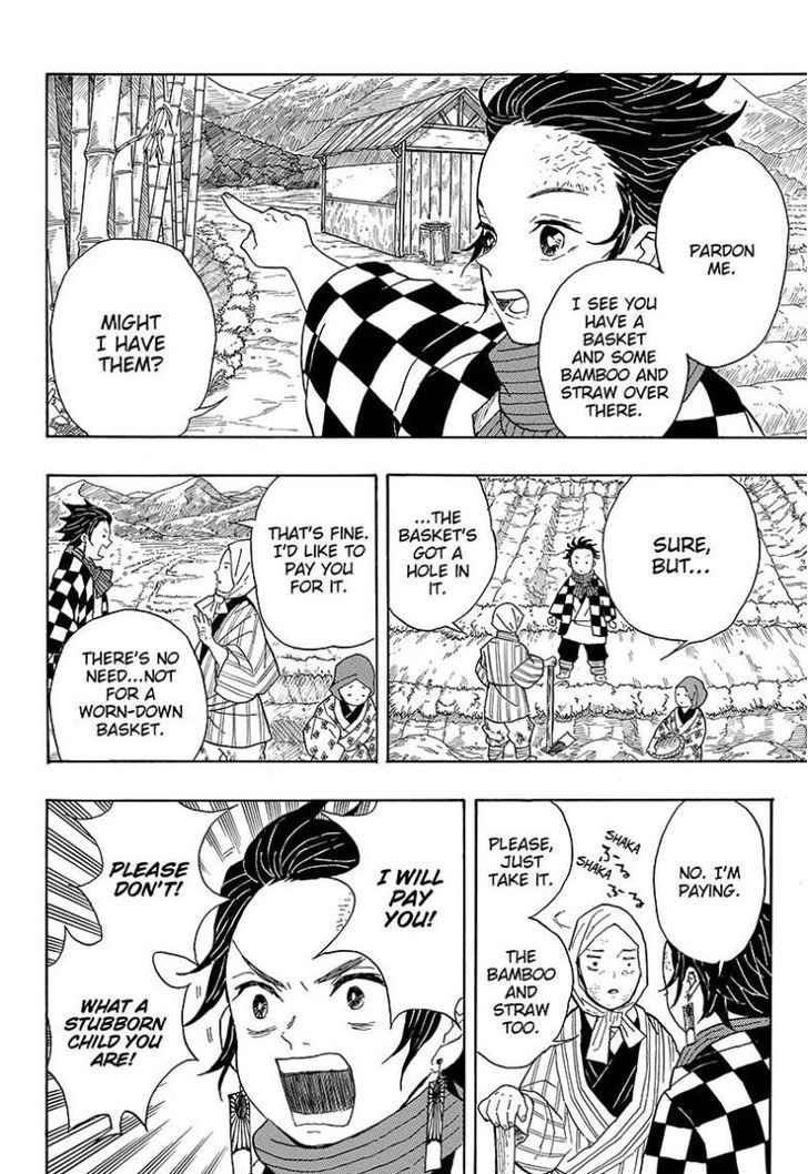 Demon Slayer, Kimetsu No Yaiba Chapter 2 - Page