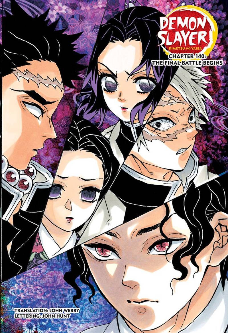 Demon Slayer, Kimetsu No Yaiba Chapter 140 - Page