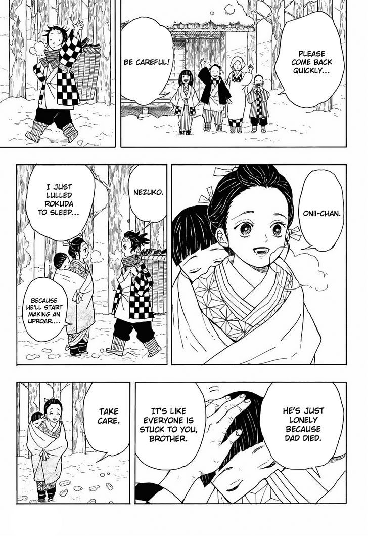 Demon Slayer, Kimetsu No Yaiba Chapter 1 - Page