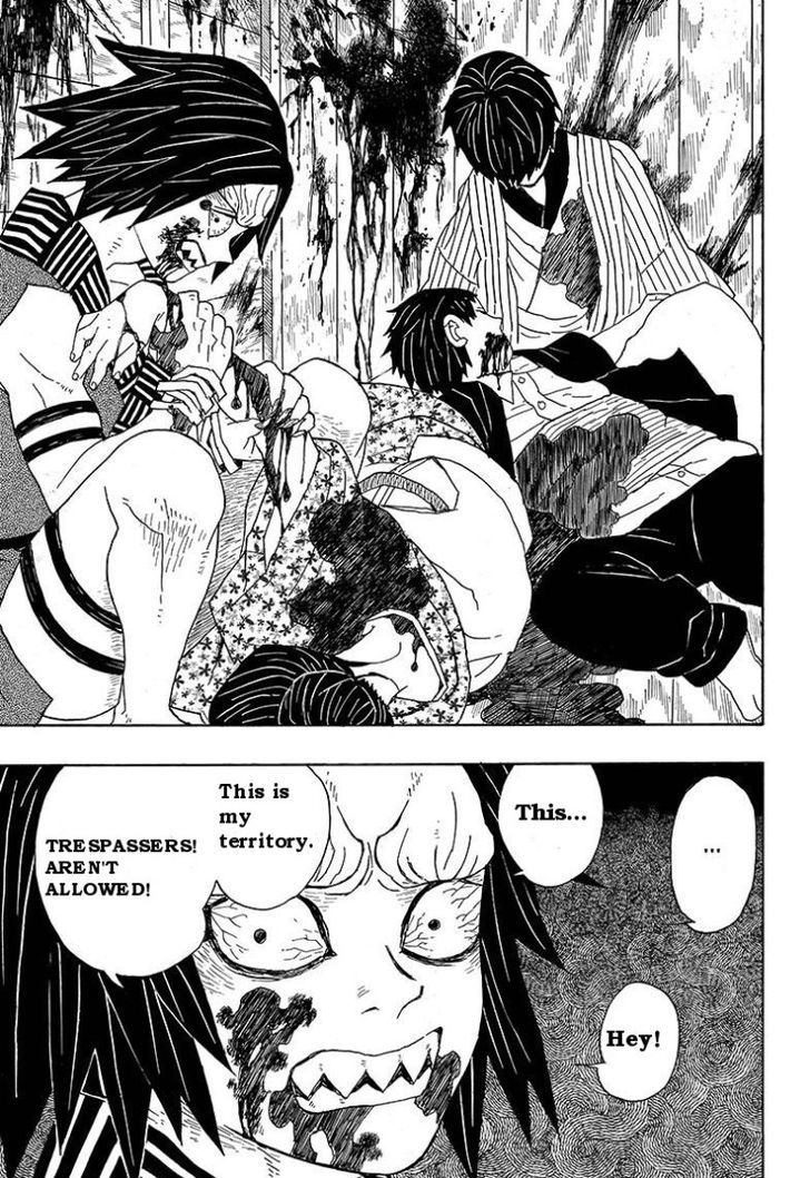 Demon Slayer, Kimetsu No Yaiba Chapter 2 - Page