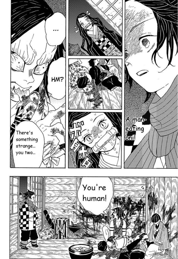 Demon Slayer, Kimetsu No Yaiba Chapter 2 - Page