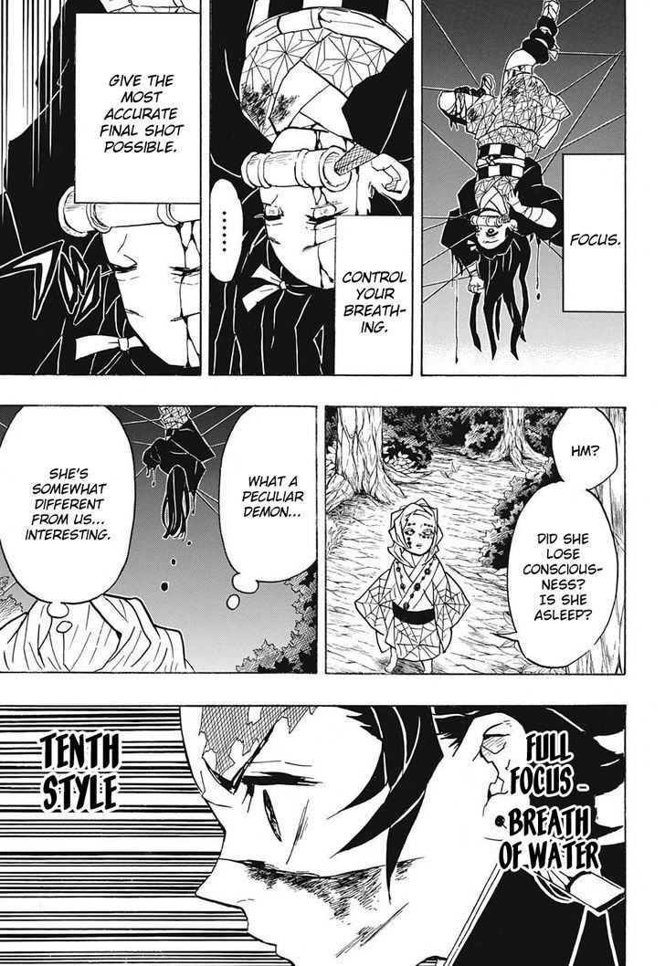 Demon Slayer, Kimetsu No Yaiba Chapter 39 - Page