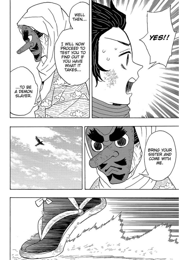 Demon Slayer, Kimetsu No Yaiba Chapter 3 - Page