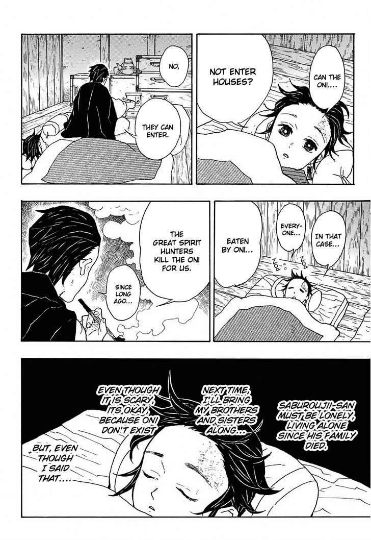Demon Slayer, Kimetsu No Yaiba Chapter 1 - Page