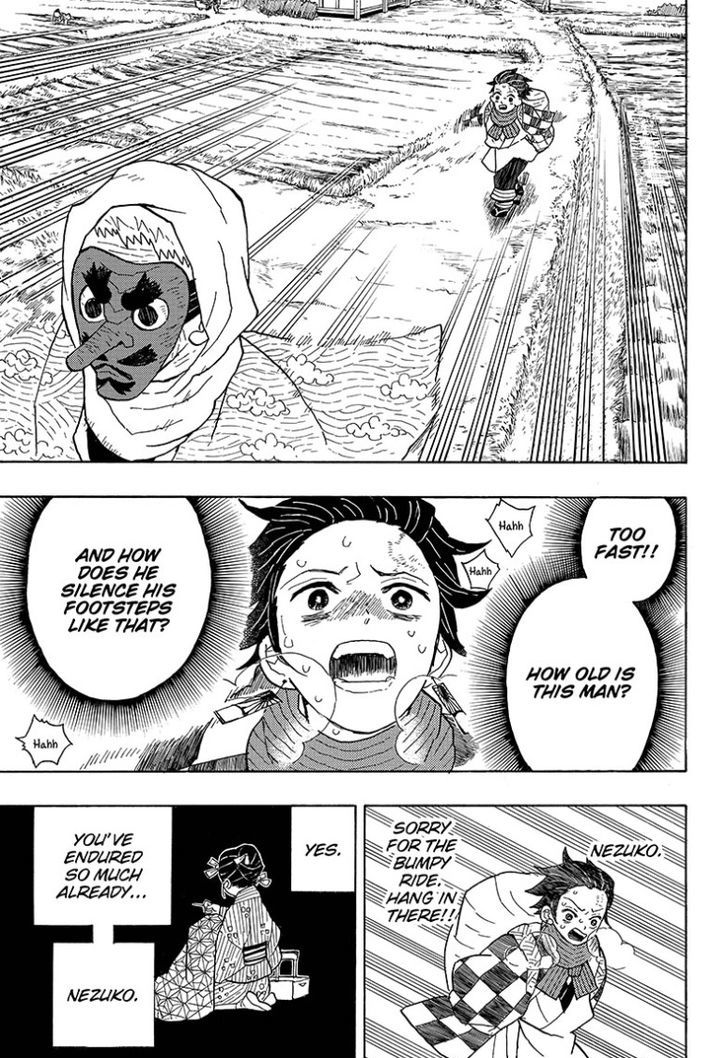 Demon Slayer, Kimetsu No Yaiba Chapter 3 - Page