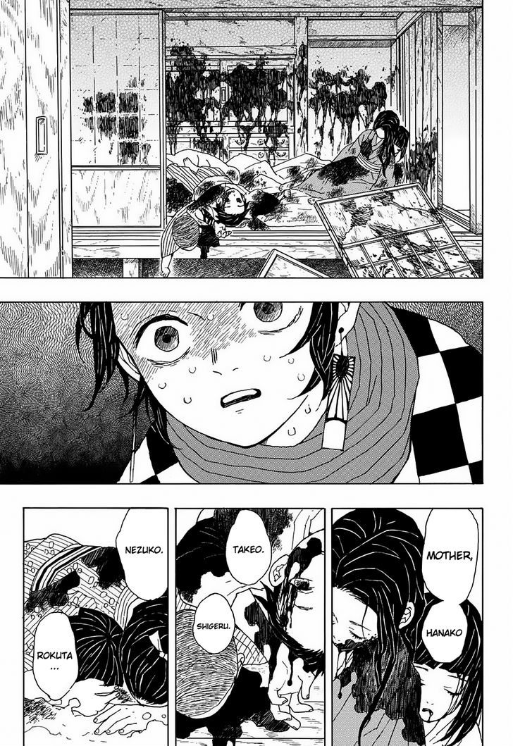 Demon Slayer, Kimetsu No Yaiba Chapter 1 - Page