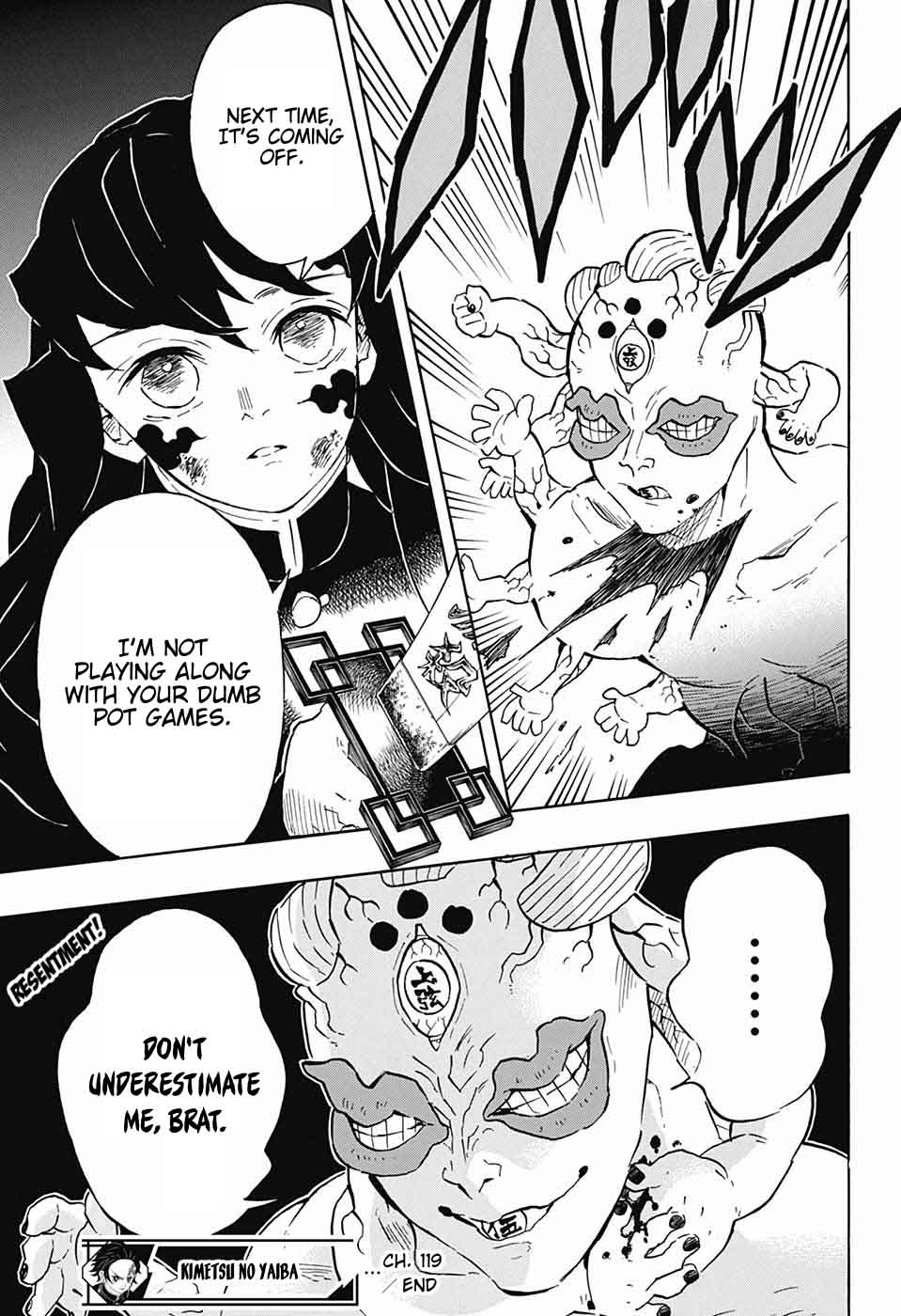 Demon Slayer, Kimetsu No Yaiba Chapter 119 - Page
