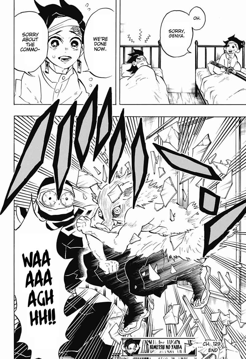 Demon Slayer, Kimetsu No Yaiba Chapter 129 - Page