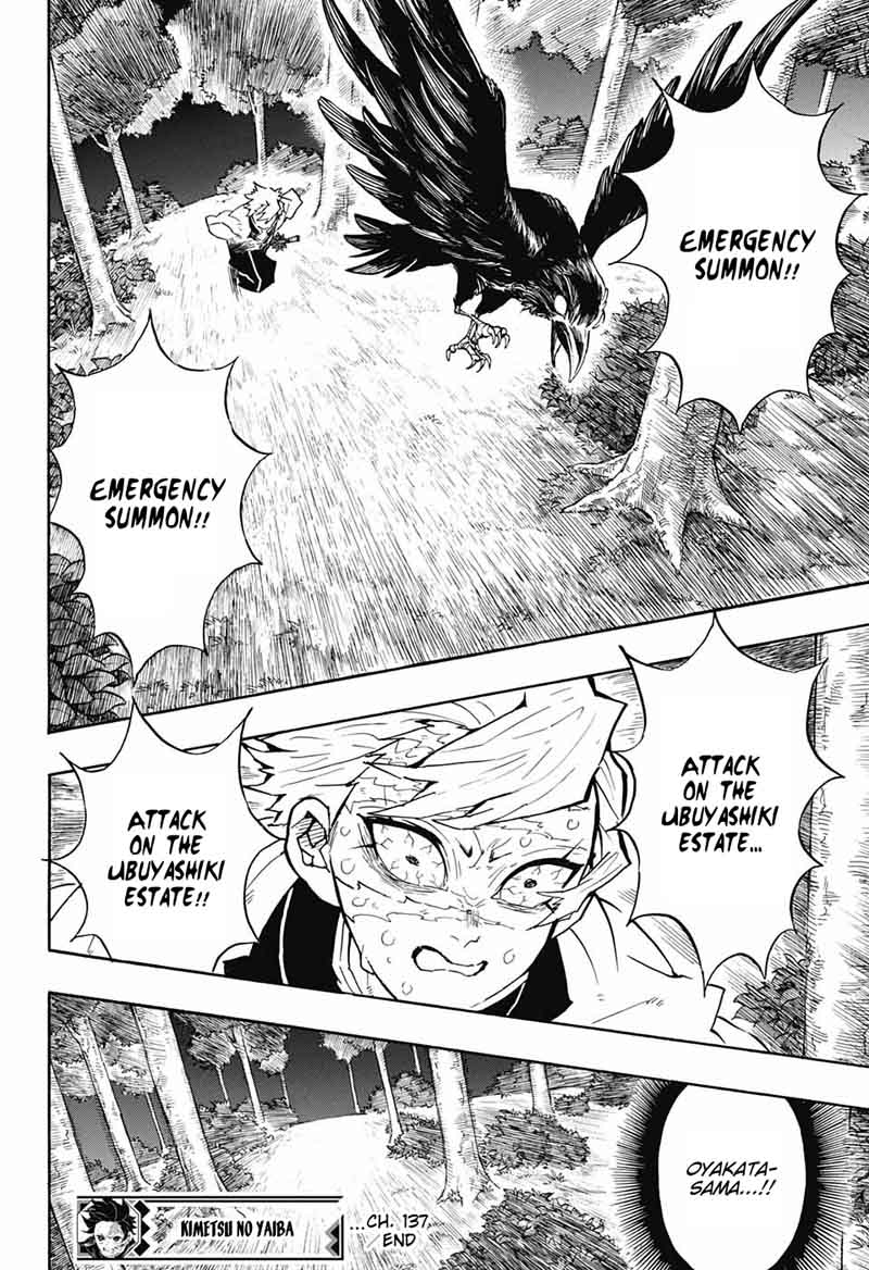 Demon Slayer, Kimetsu No Yaiba Chapter 137 - Page