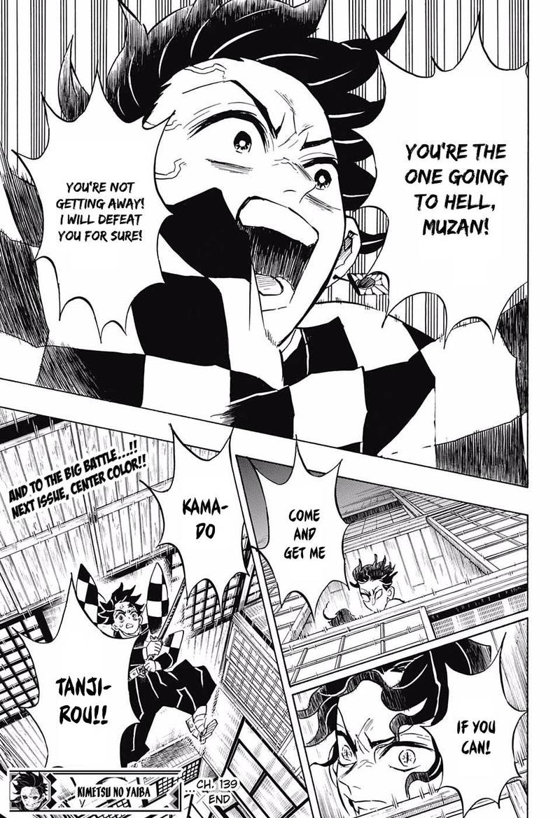 Demon Slayer, Kimetsu No Yaiba Chapter 139 - Page