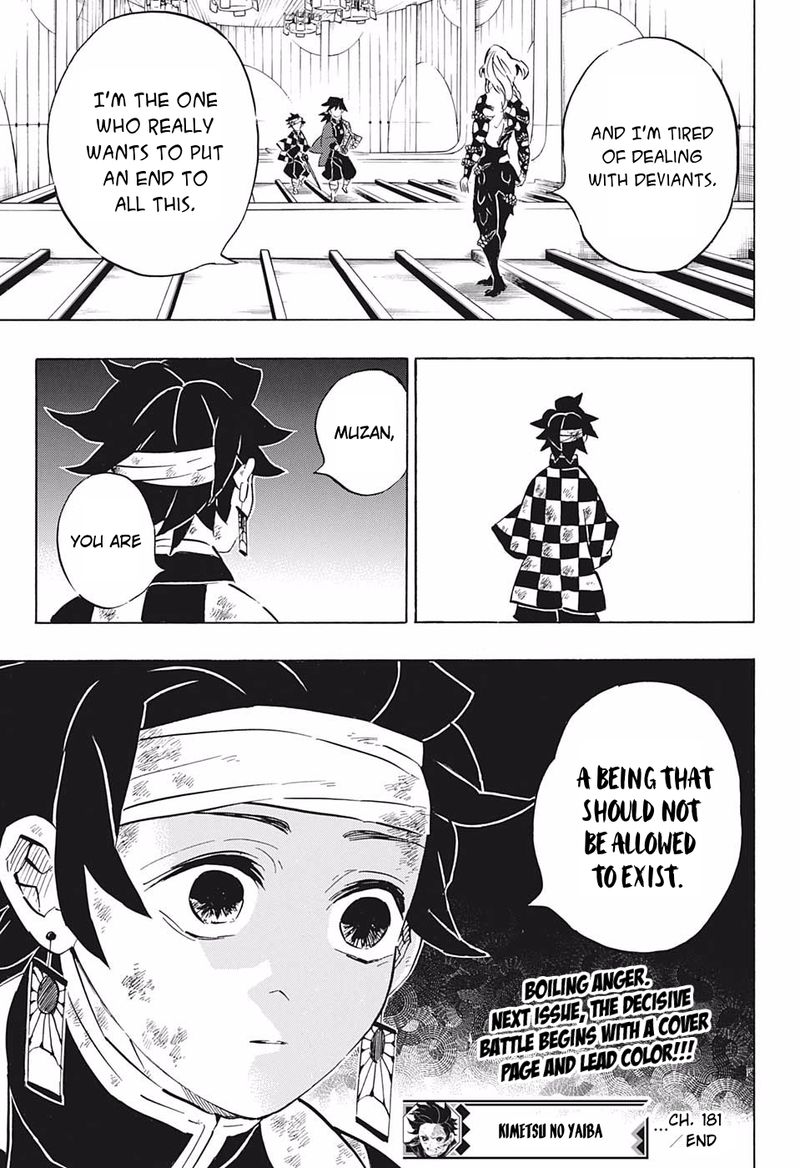 Demon Slayer, Kimetsu No Yaiba Chapter 181 - Page