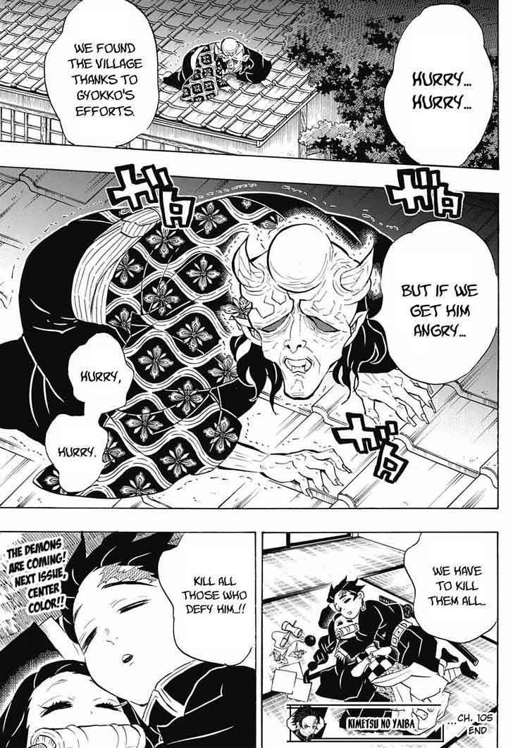 Demon Slayer, Kimetsu No Yaiba Chapter 105 - Page