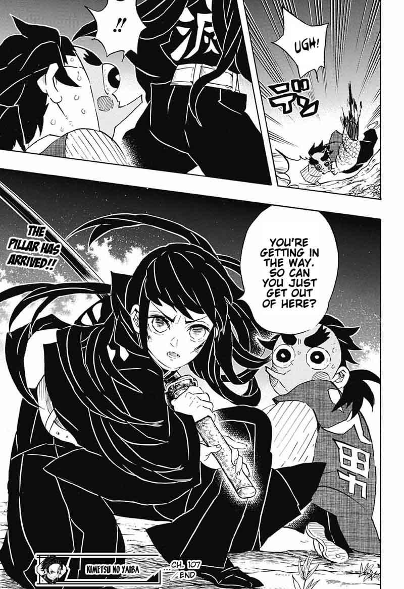 Demon Slayer, Kimetsu No Yaiba Chapter 107 - Page