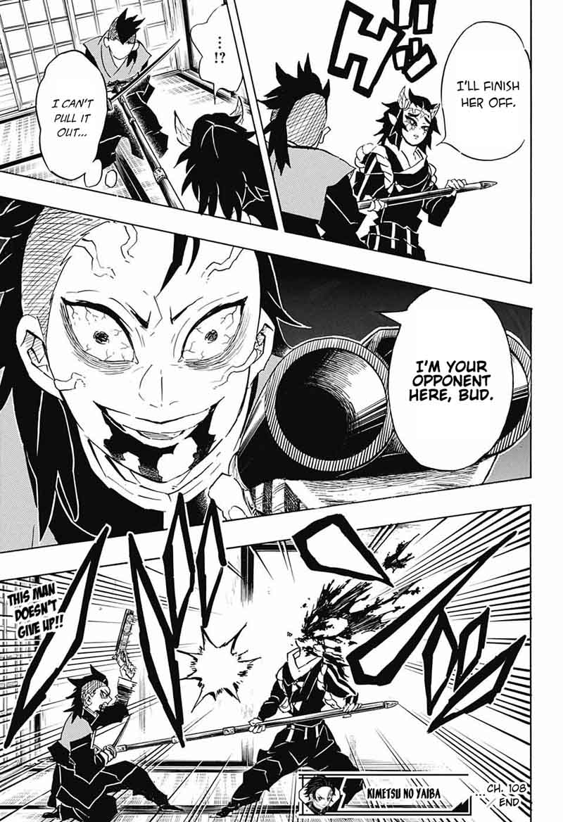 Demon Slayer, Kimetsu No Yaiba Chapter 108 - Page