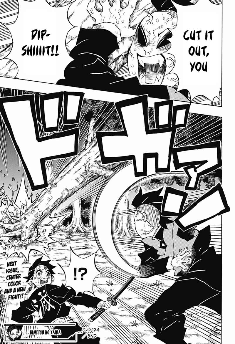 Demon Slayer, Kimetsu No Yaiba Chapter 124 - Page