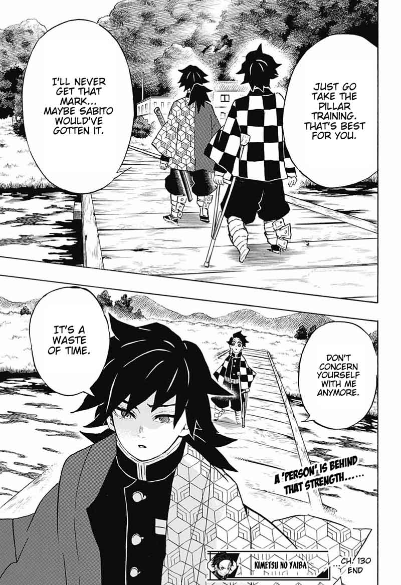 Demon Slayer, Kimetsu No Yaiba Chapter 130 - Page