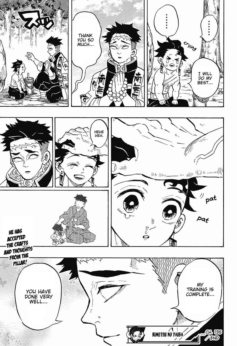 Demon Slayer, Kimetsu No Yaiba Chapter 135 - Page