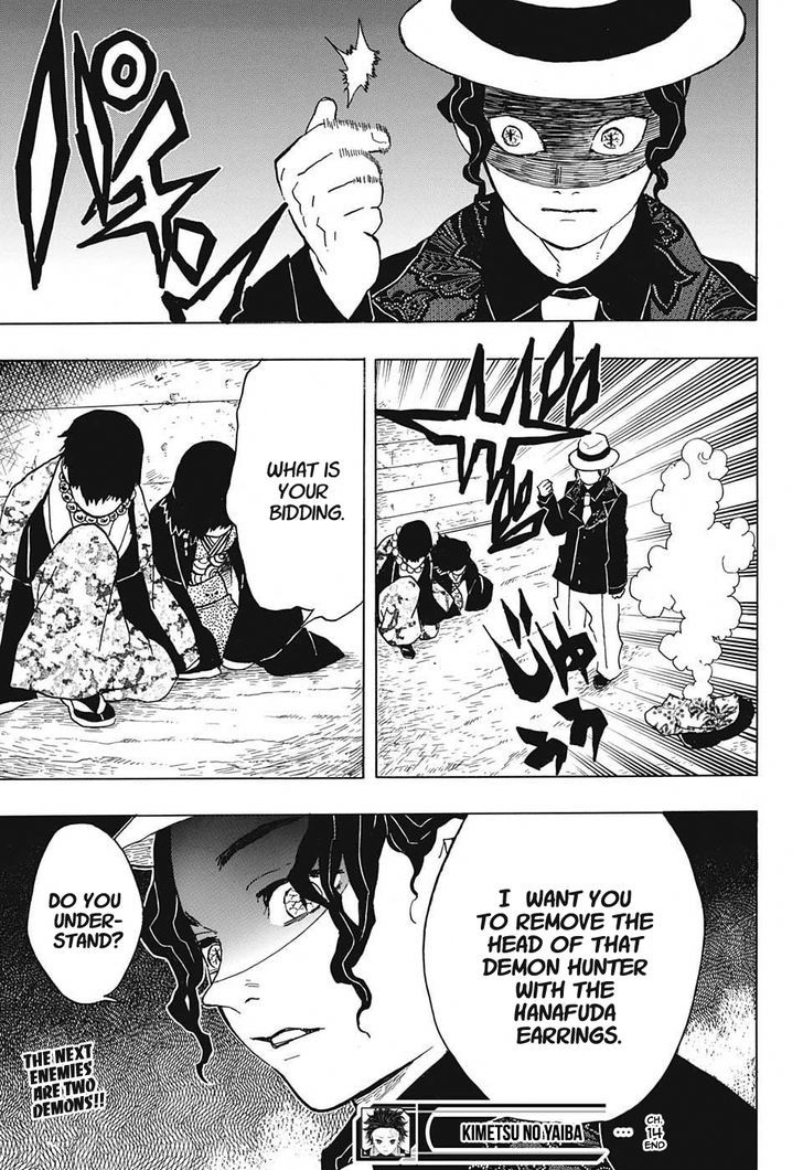 Demon Slayer, Kimetsu No Yaiba Chapter 14 - Page