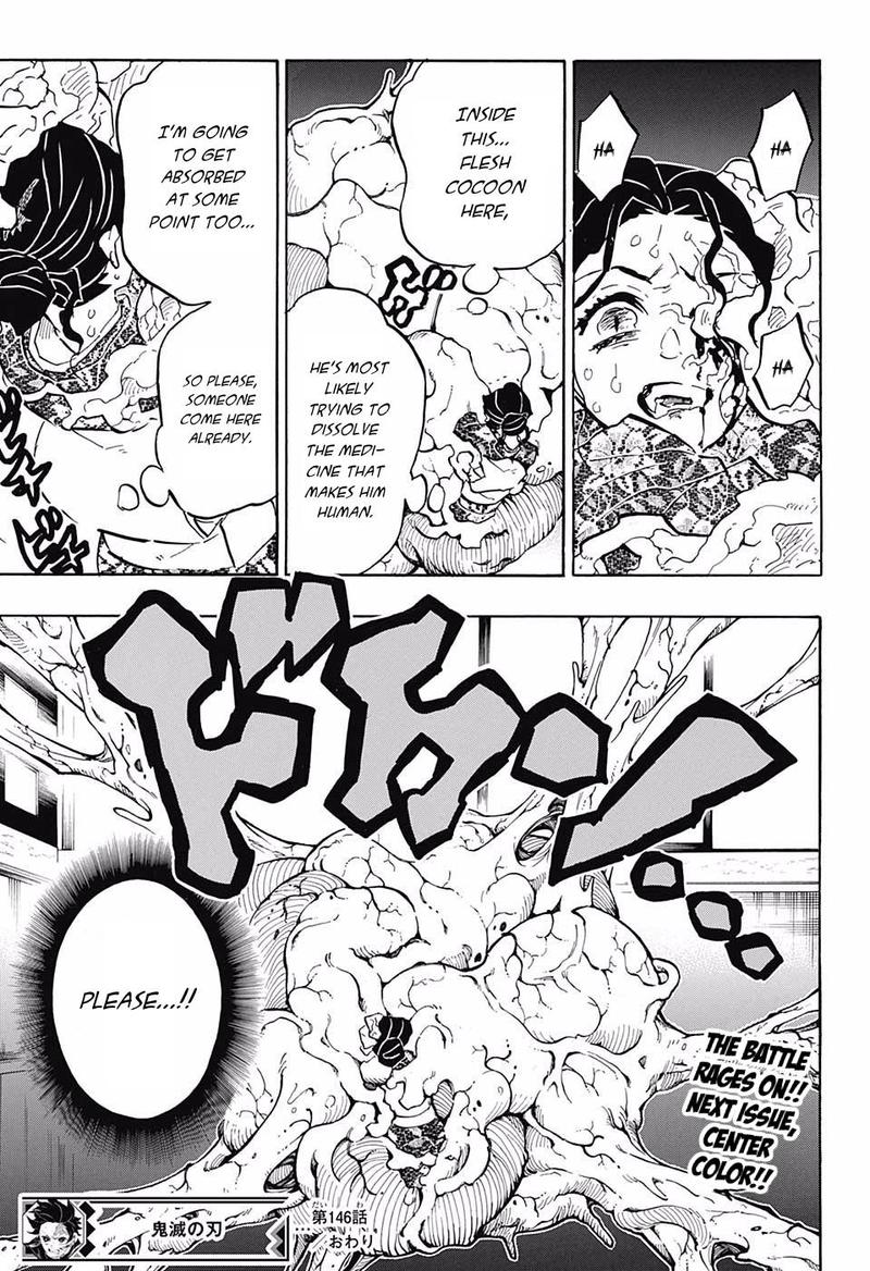 Demon Slayer, Kimetsu No Yaiba Chapter 146 - Page