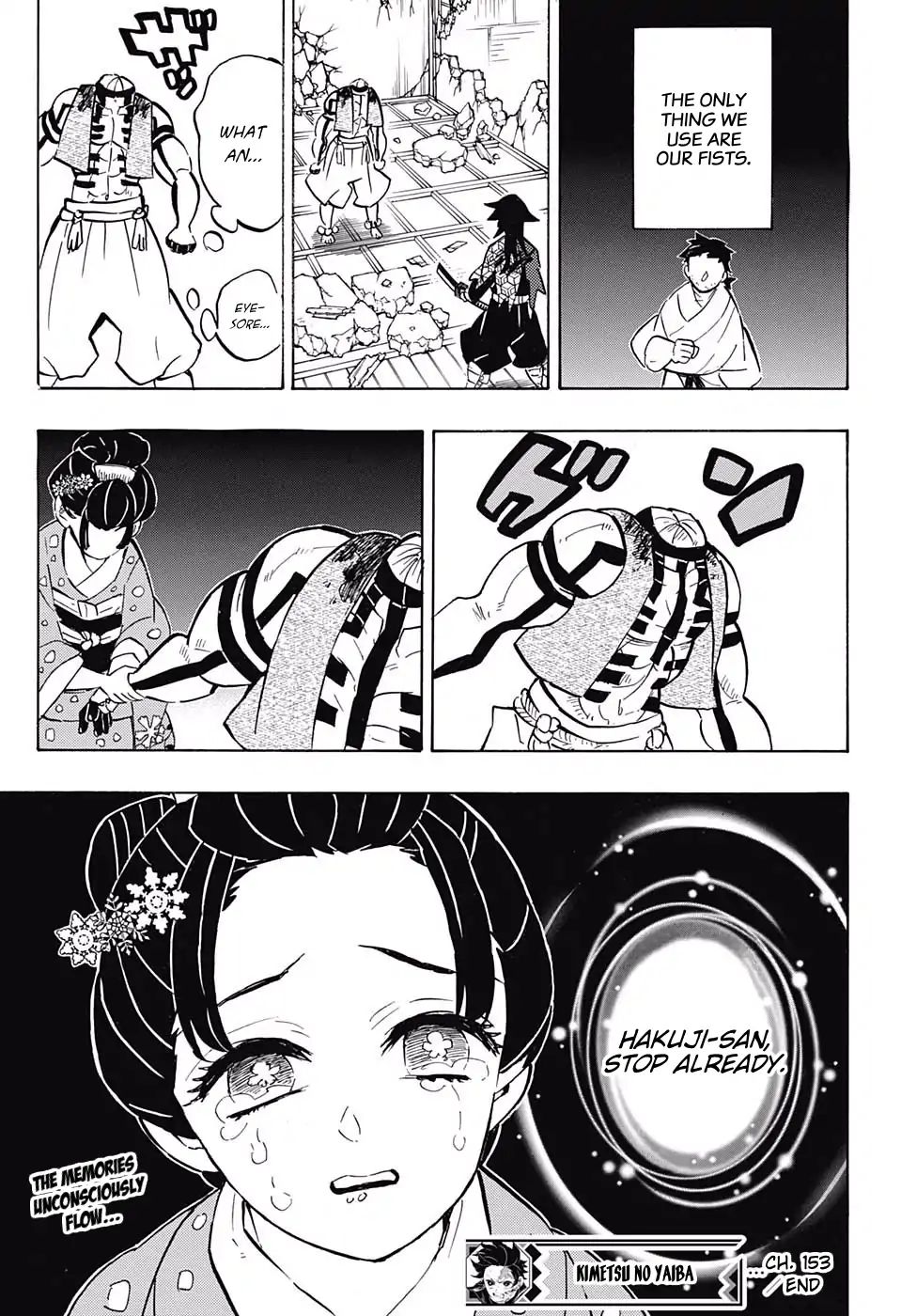 Demon Slayer, Kimetsu No Yaiba Chapter 153 - Page