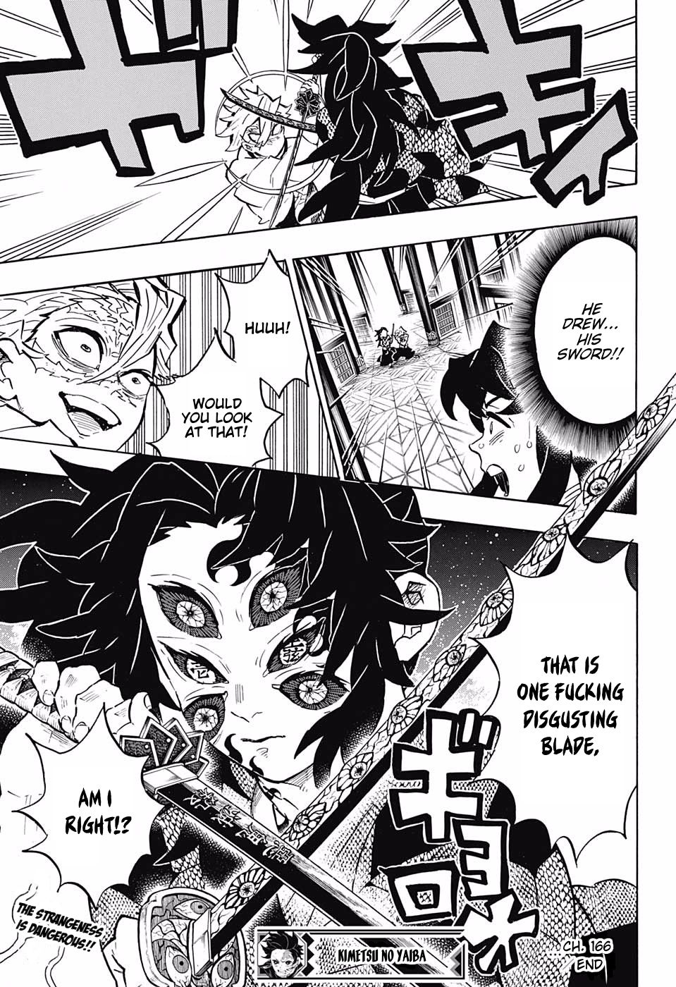 Demon Slayer, Kimetsu No Yaiba Chapter 166 - Page