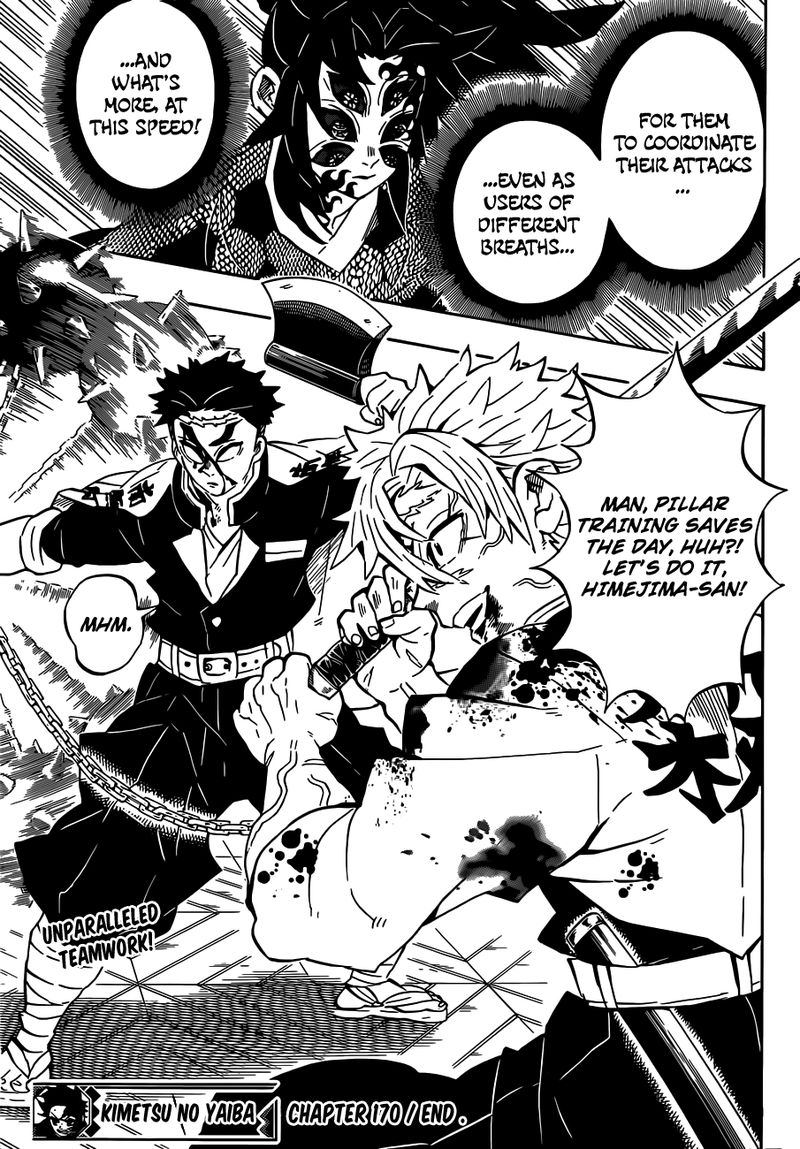 Demon Slayer, Kimetsu No Yaiba Chapter 170 - Page