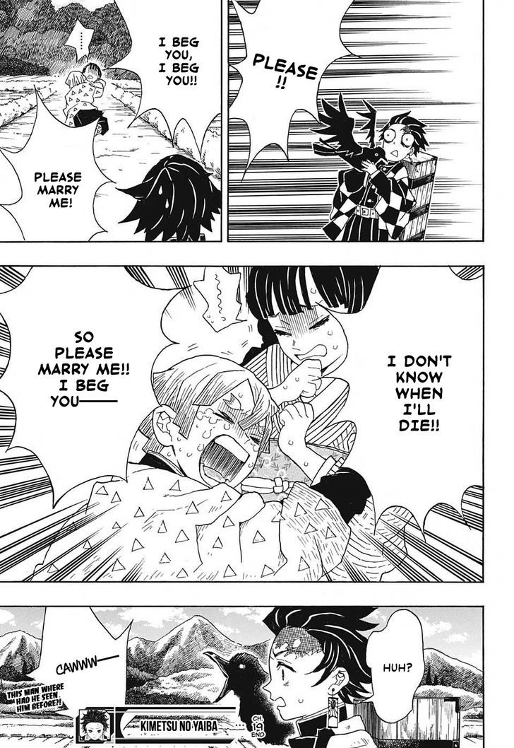 Demon Slayer, Kimetsu No Yaiba Chapter 19 - Page