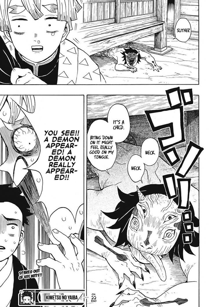 Demon Slayer, Kimetsu No Yaiba Chapter 22 - Page