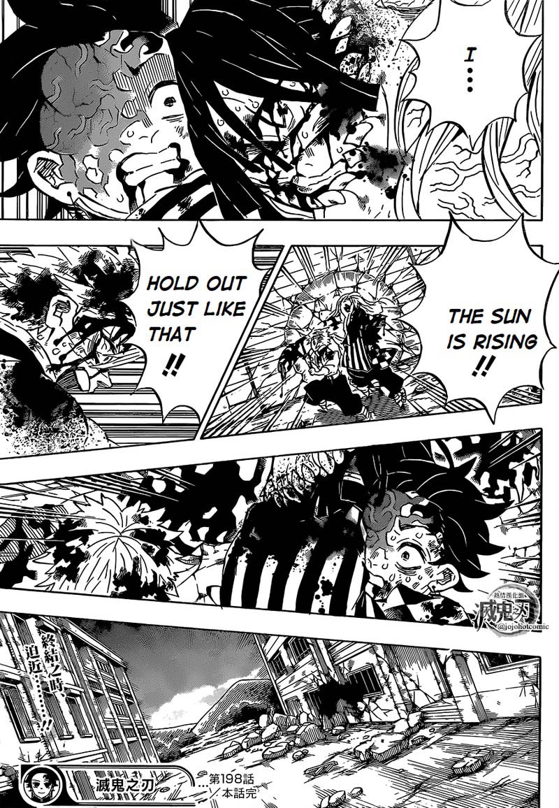 Demon Slayer, Kimetsu No Yaiba Chapter 198 - Page