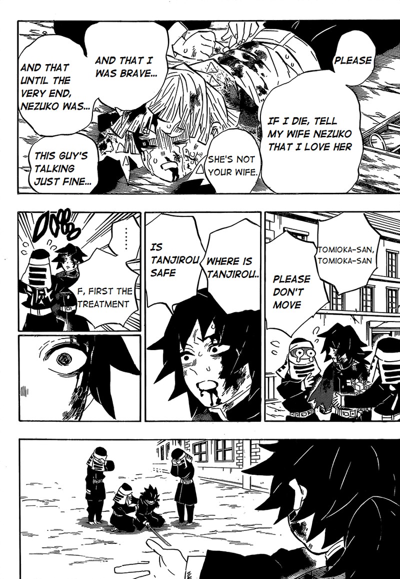 Demon Slayer, Kimetsu No Yaiba Chapter 200 - Page