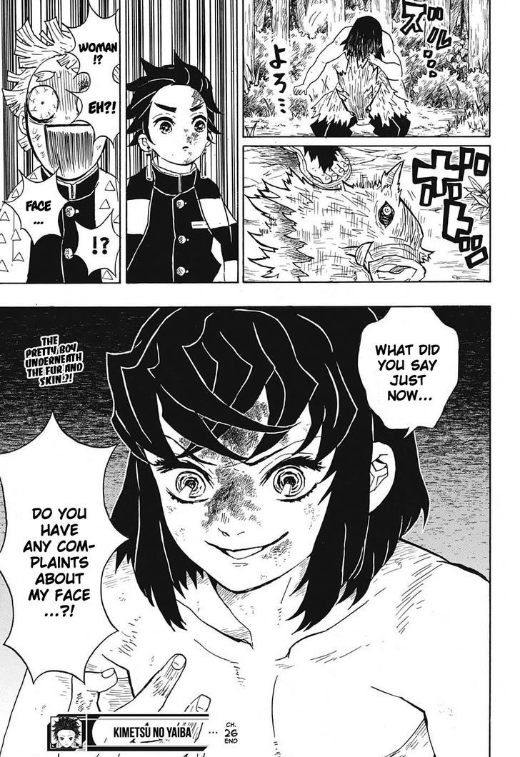 Demon Slayer, Kimetsu No Yaiba Chapter 26 - Page