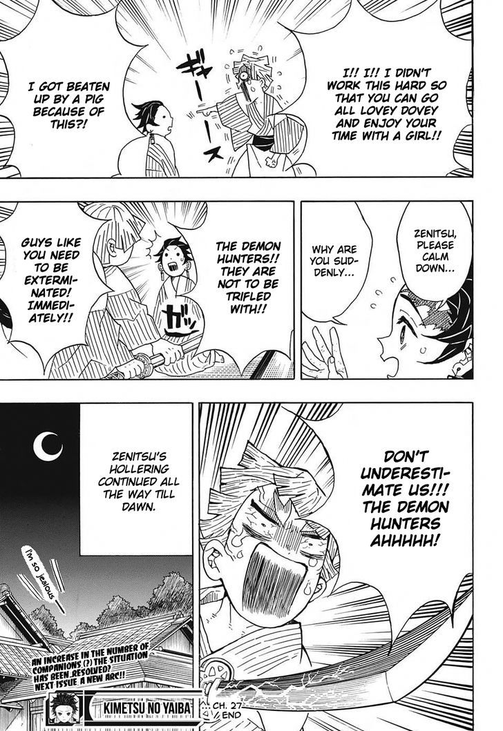 Demon Slayer, Kimetsu No Yaiba Chapter 27 - Page