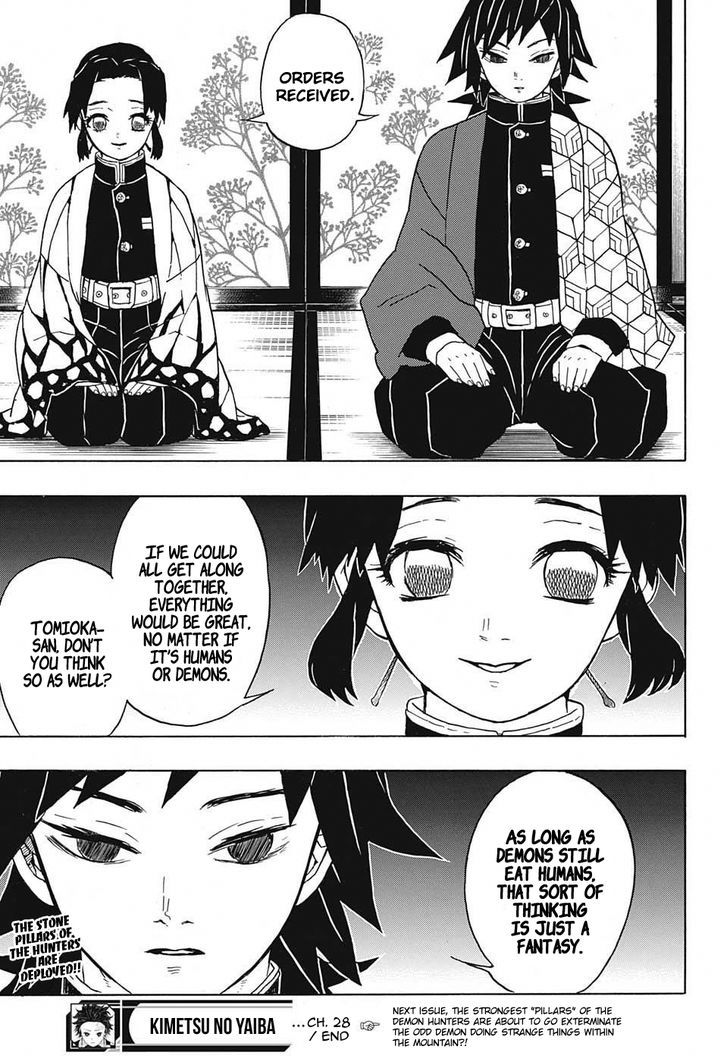 Demon Slayer, Kimetsu No Yaiba Chapter 28 - Page