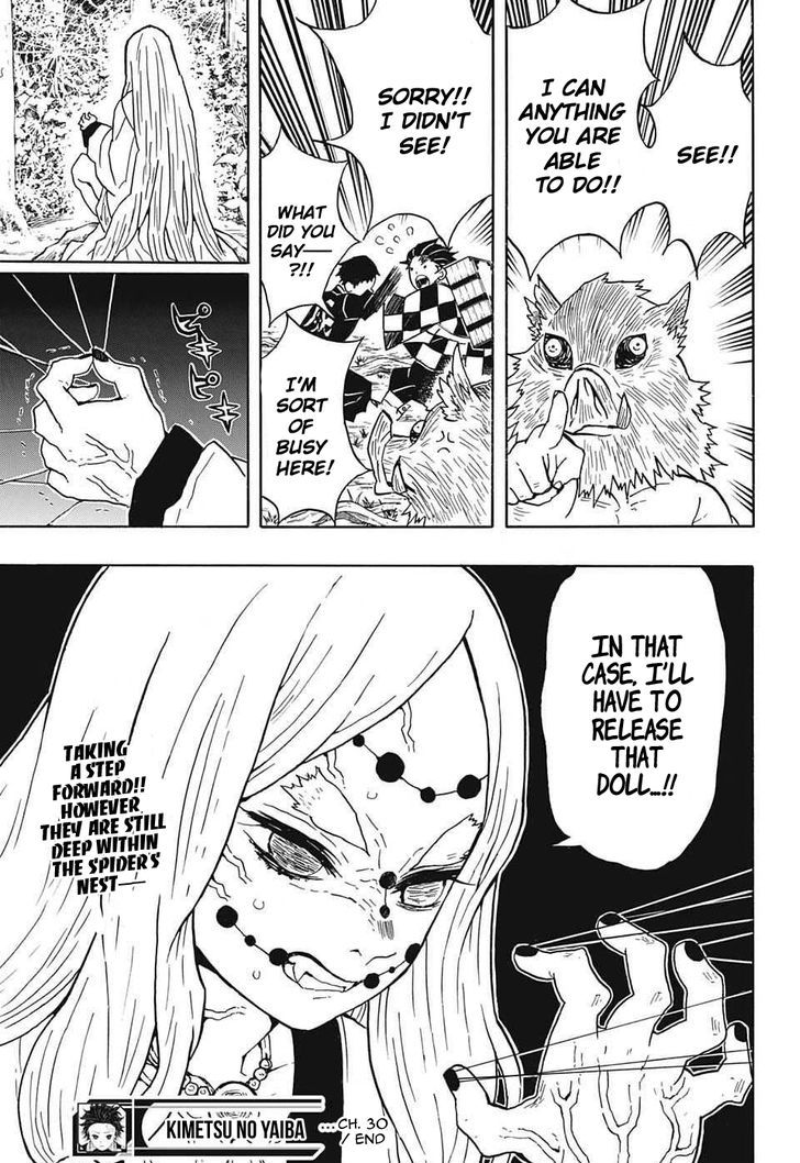 Demon Slayer, Kimetsu No Yaiba Chapter 30 - Page