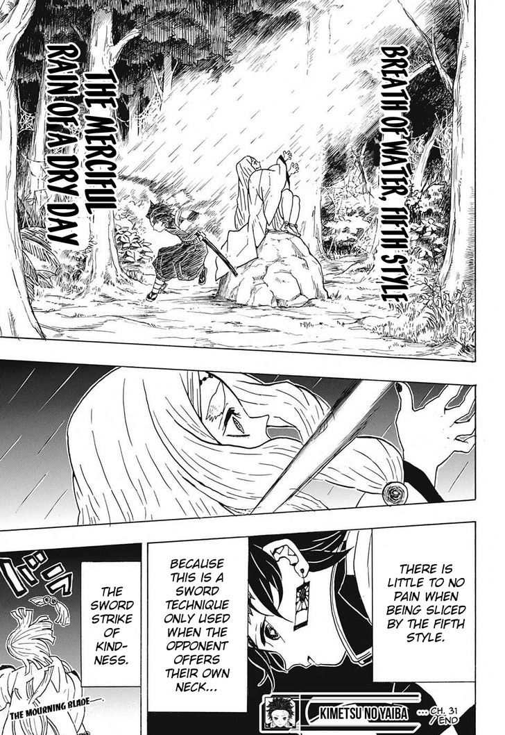 Demon Slayer, Kimetsu No Yaiba Chapter 31 - Page