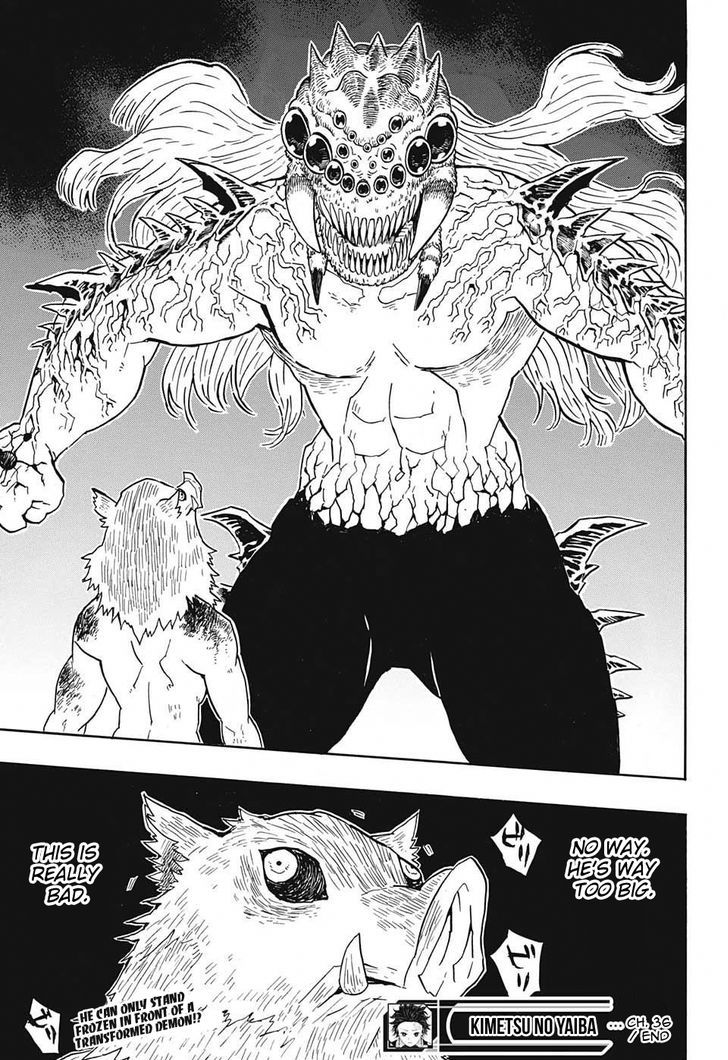Demon Slayer, Kimetsu No Yaiba Chapter 36 - Page