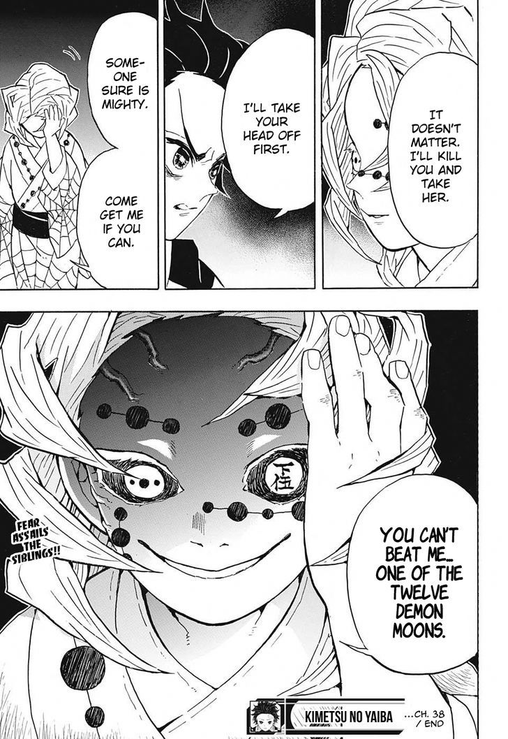 Demon Slayer, Kimetsu No Yaiba Chapter 38 - Page