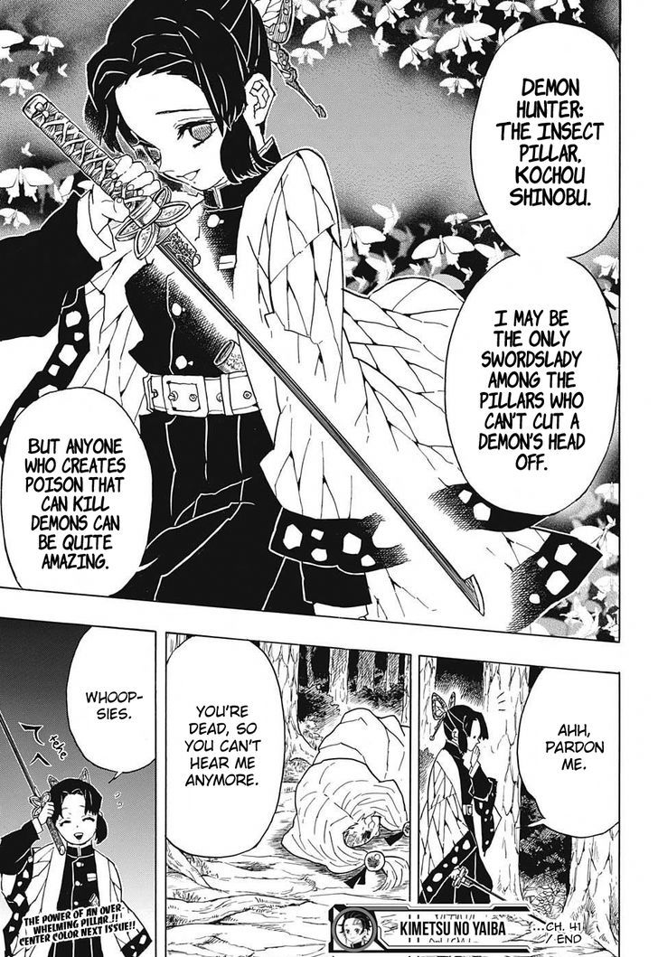 Demon Slayer, Kimetsu No Yaiba Chapter 41 - Page