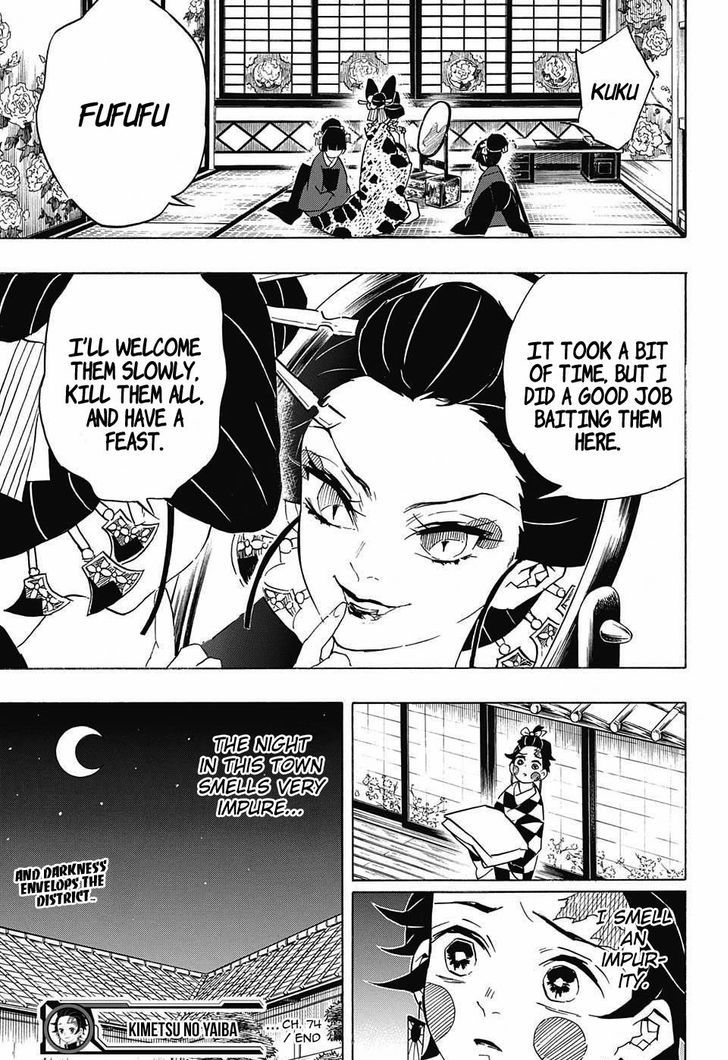 Demon Slayer, Kimetsu No Yaiba Chapter 74 - Page