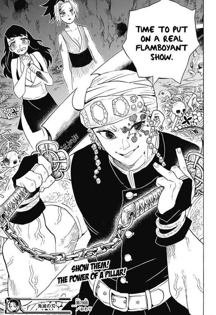 Demon Slayer, Kimetsu No Yaiba Chapter 79 - Page