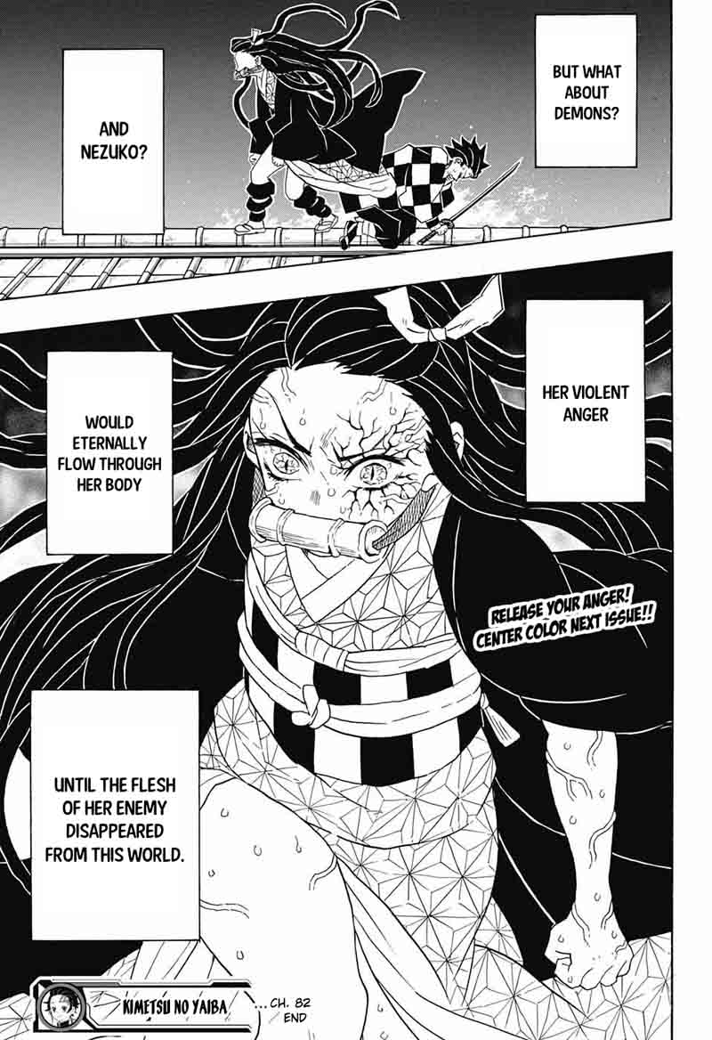 Demon Slayer, Kimetsu No Yaiba Chapter 82 - Page