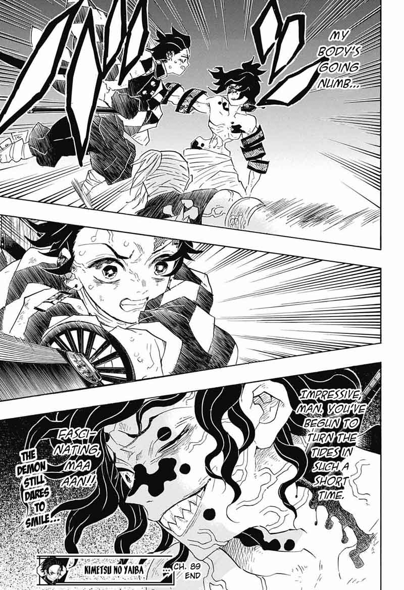 Demon Slayer, Kimetsu No Yaiba Chapter 89 - Page