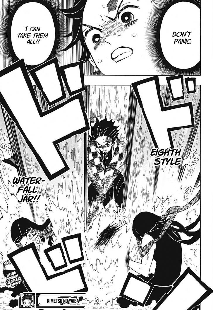 Demon Slayer, Kimetsu No Yaiba Chapter 10 - Page