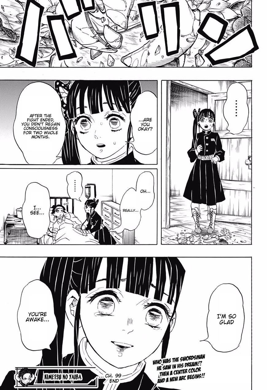 Demon Slayer, Kimetsu No Yaiba Chapter 99 - Page