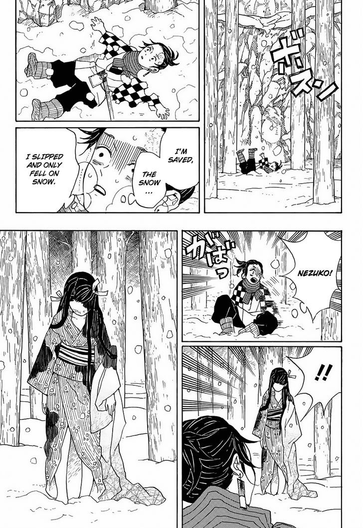 Demon Slayer, Kimetsu No Yaiba Chapter 1 - Page
