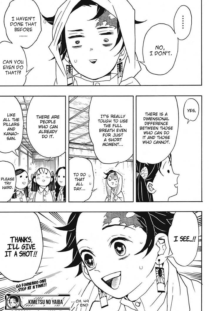 Demon Slayer, Kimetsu No Yaiba Chapter 49 - Page