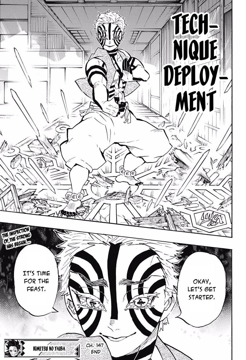 Demon Slayer, Kimetsu No Yaiba Chapter 147 - Page