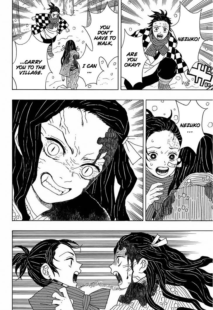 Demon Slayer, Kimetsu No Yaiba Chapter 1 - Page