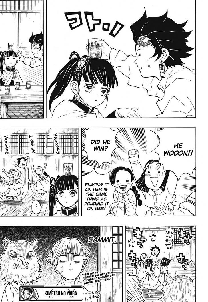 Demon Slayer, Kimetsu No Yaiba Chapter 50 - Page