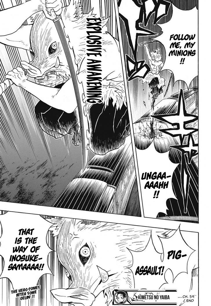 Demon Slayer, Kimetsu No Yaiba Chapter 59 - Page